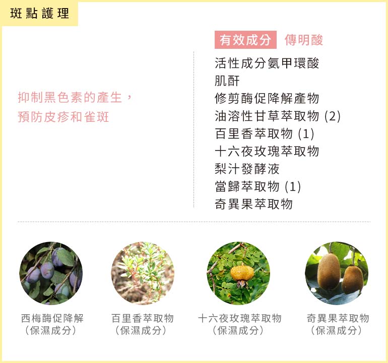 斑點護理
